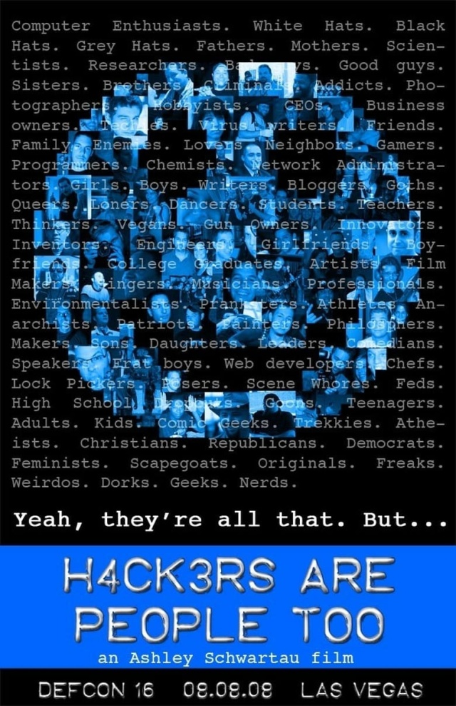 Hackers Are People Too
