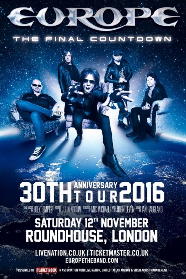 Europe: The Final Countdown 30th Anniversary Show - Live At The Roundhouse