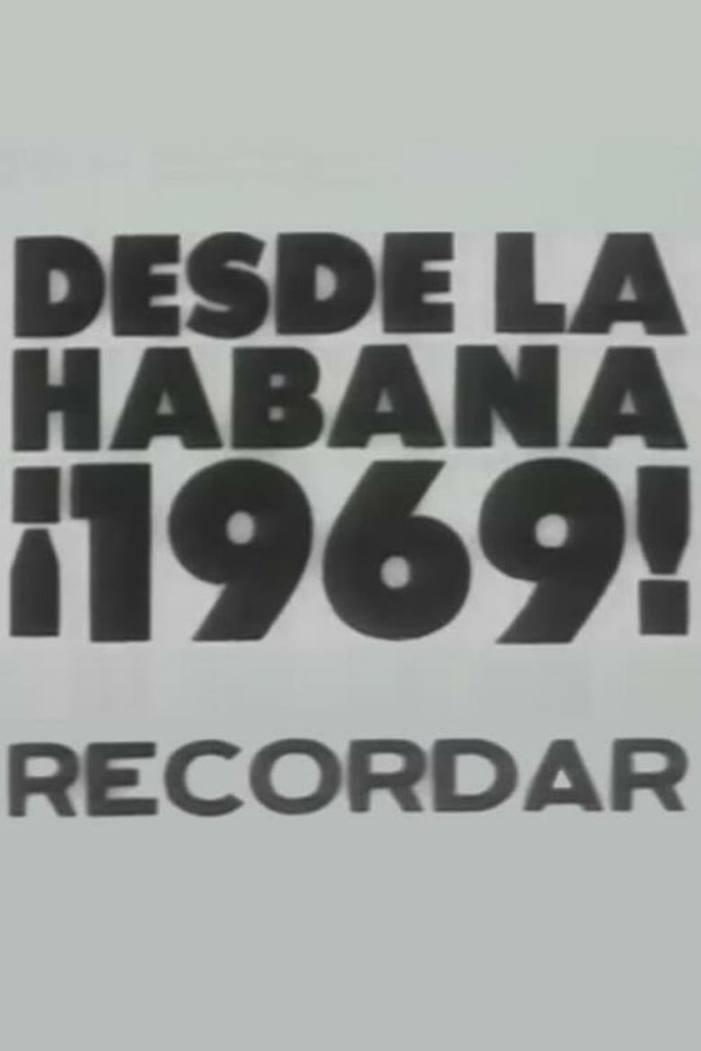 Desde la Havana ¡1969! Recordar