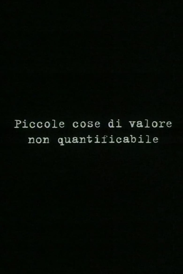 Piccole cose di valore non quantificabile