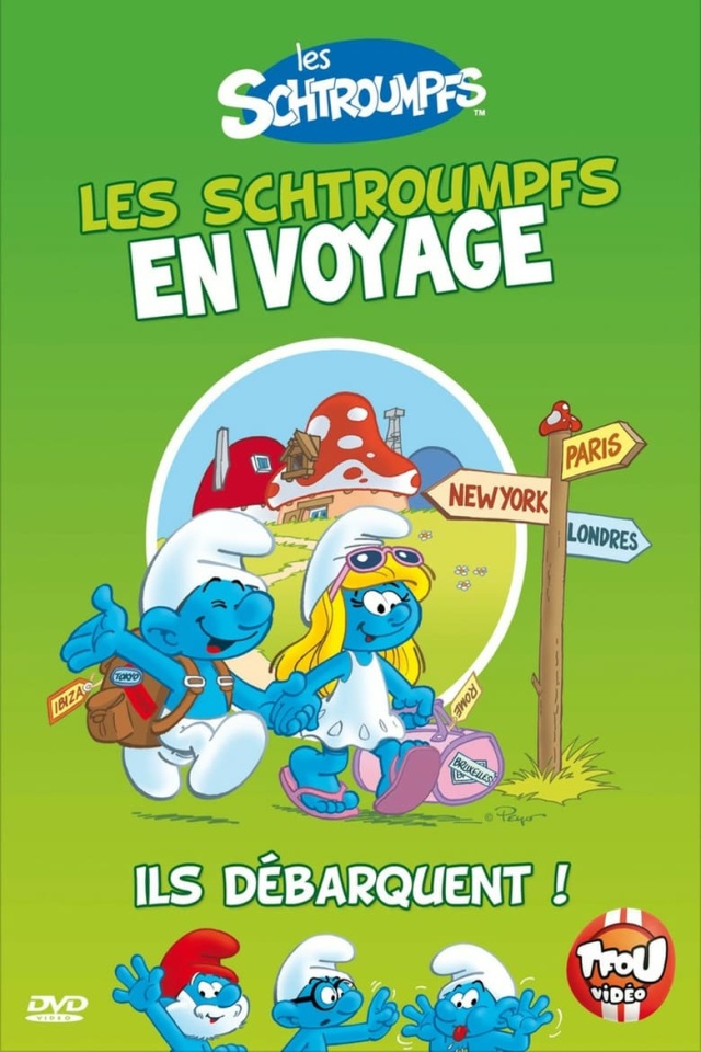 Les schtroumpfs en voyage