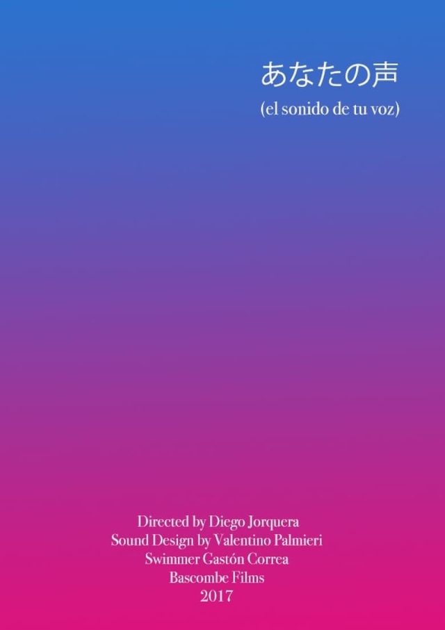 The sound of your voice