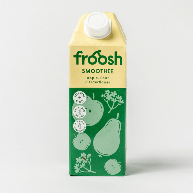 Froosh Smoothie Äpple, Päron & Fläderblom 750 ml