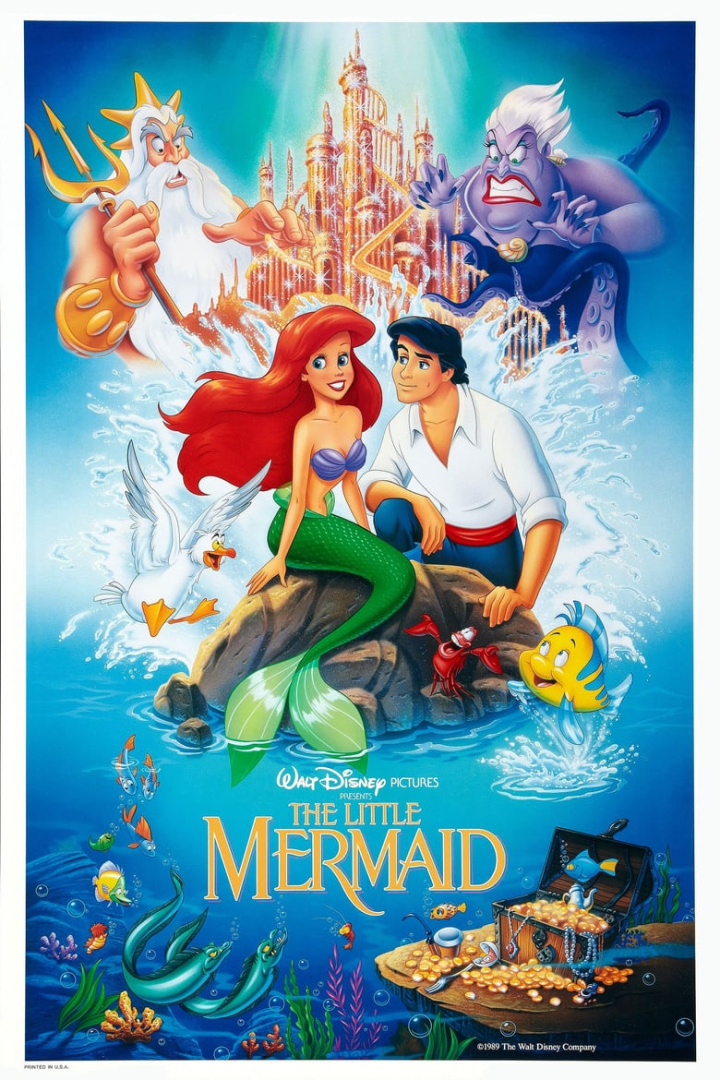 The Little Mermaid i gruppen Alla filmer / Family hos Mohamad shop (10144)