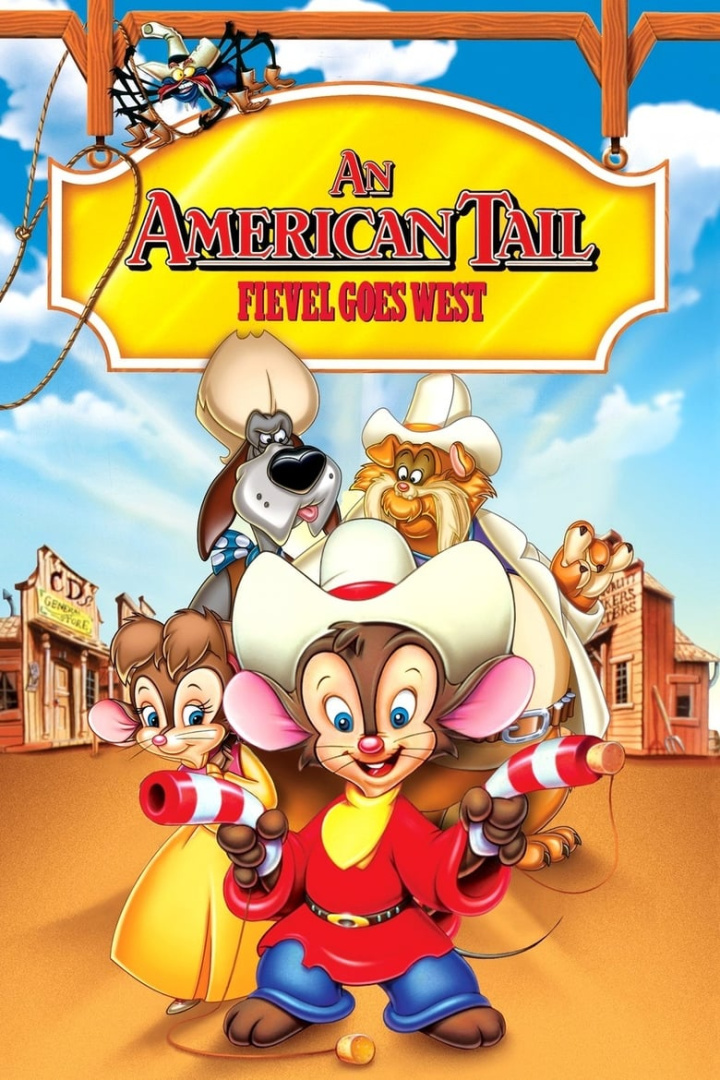 An American Tail: Fievel Goes West i gruppen Alla filmer hos Mohamad shop (10380)