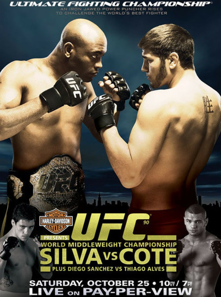 UFC 90: Silva vs. Cote i gruppen Alla filmer hos Mohamad shop (13624)
