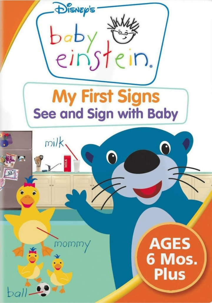 Baby Einstein: My First Signs - See and Sign with Baby i gruppen Alla filmer hos Mohamad shop (13880)