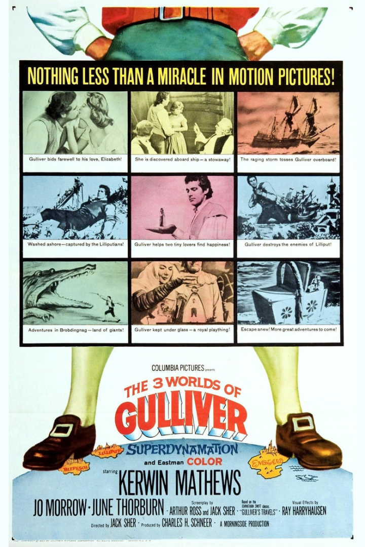 The 3 Worlds of Gulliver i gruppen Alla filmer hos Mohamad shop (18974)