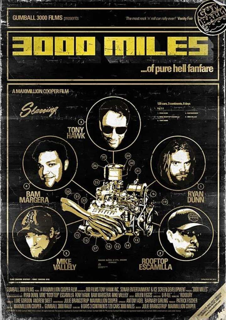 3000 Miles i gruppen Alla filmer hos Mohamad shop (19266)