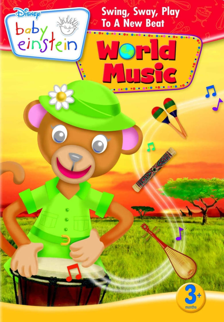 Baby Einstein: World Music - Swing, Sway, Play To A New Beat! i gruppen Alla filmer hos Mohamad shop (27668)