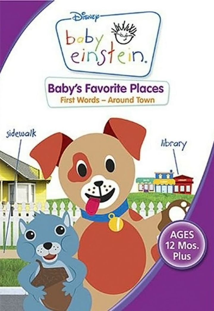 Baby Einstein: Baby\'s Favorite Places - First Words - Around Town i gruppen Alla filmer hos Mohamad shop (28657)
