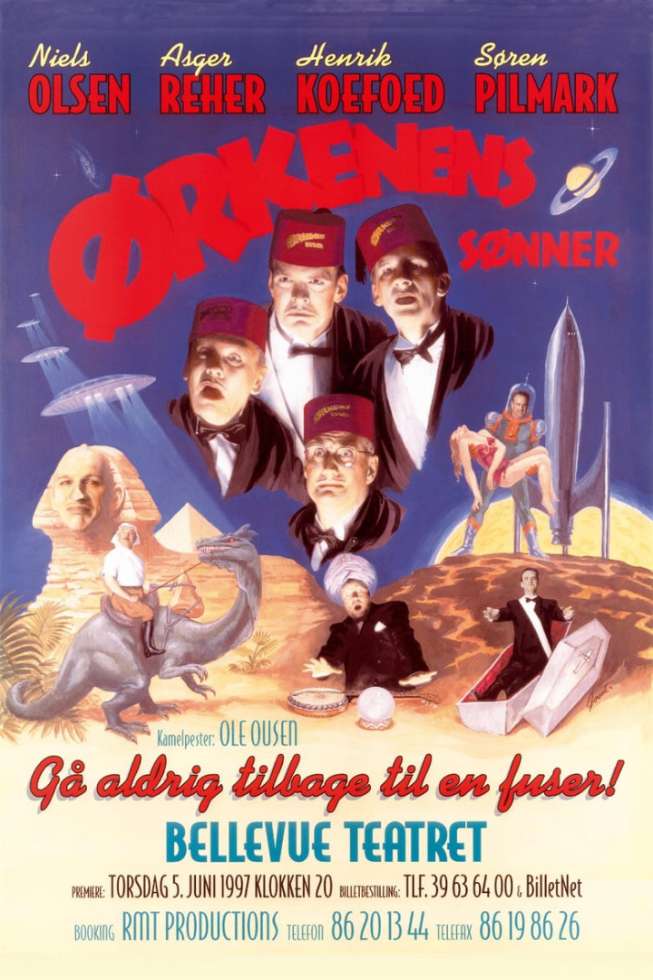 Ørkenens Sønner: Gå aldrig tilbage til en fuser i gruppen Komedi hos Mohamad shop (30681)