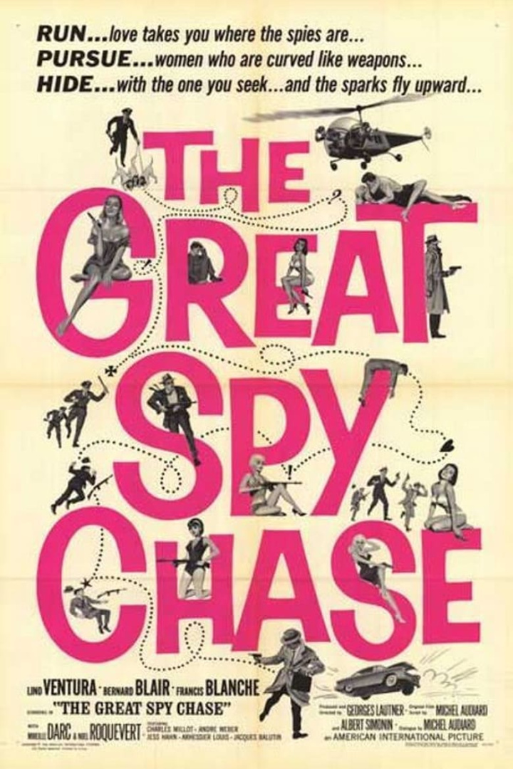 The Great Spy Chase i gruppen Alla filmer hos Mohamad shop (31270)