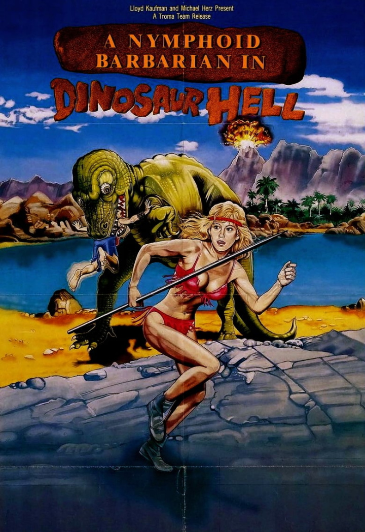 A Nymphoid Barbarian in Dinosaur Hell i gruppen Skräck hos Mohamad shop (31647)
