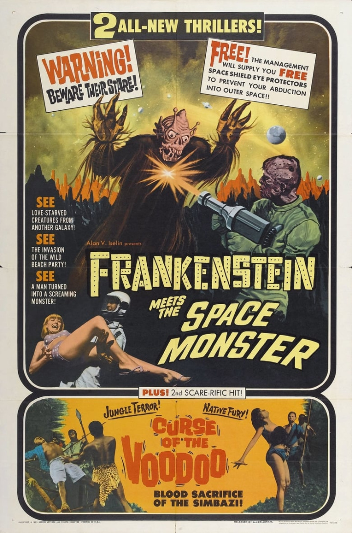 Frankenstein Meets the Space Monster i gruppen Alla filmer hos Mohamad shop (3166)