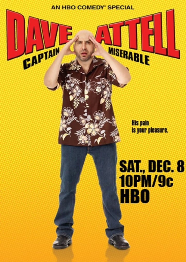 Dave Attell: Captain Miserable i gruppen Alla filmer hos Mohamad shop (31775)