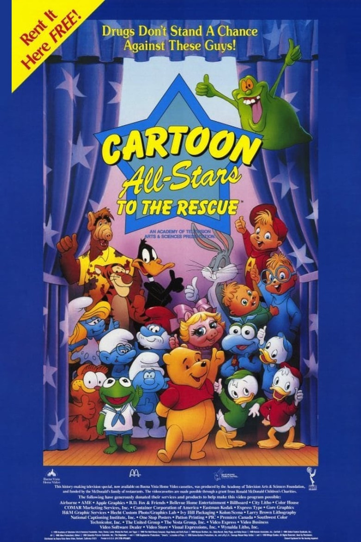 Cartoon All-Stars to the Rescue i gruppen Alla filmer hos Mohamad shop (32638)
