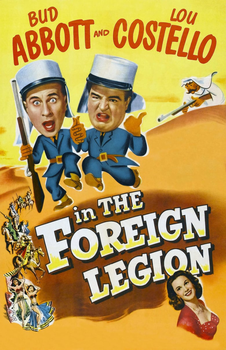 Abbott and Costello in the Foreign Legion i gruppen Komedi hos Mohamad shop (33474)