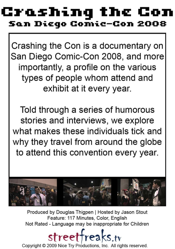 Crashing the Con i gruppen Alla filmer hos Mohamad shop (33720)