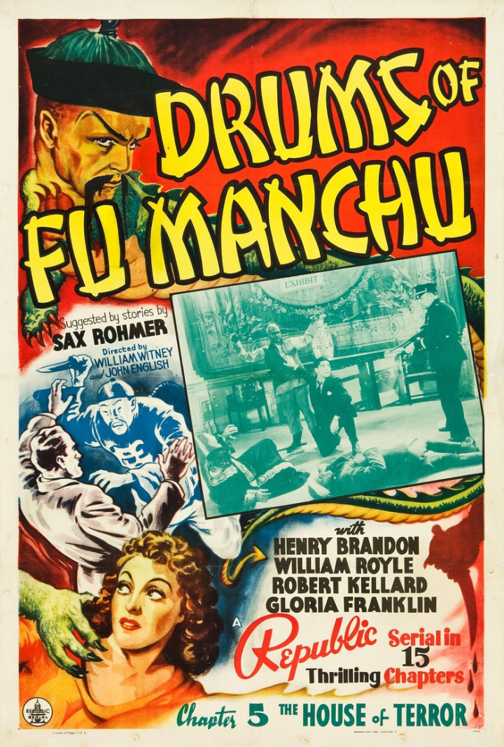 Drums of Fu Manchu i gruppen Alla filmer hos Mohamad shop (3488)