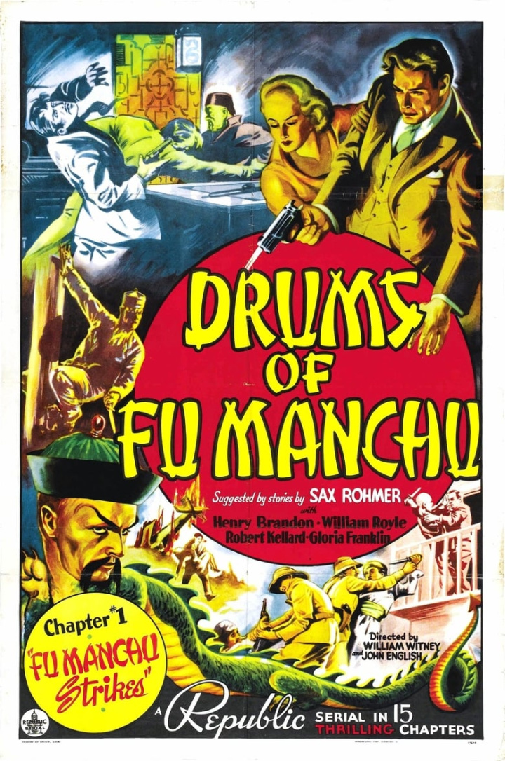 Drums of Fu Manchu i gruppen Alla filmer hos Mohamad shop (3490)