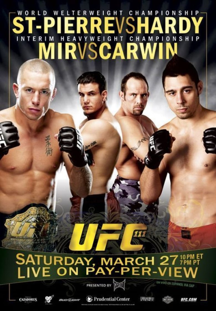 UFC 111: St-Pierre vs. Hardy i gruppen Alla filmer hos Mohamad shop (35190)