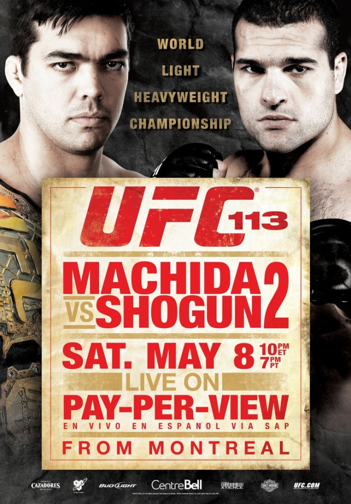 UFC 113: Machida vs. Shogun 2 i gruppen Alla filmer hos Mohamad shop (36795)