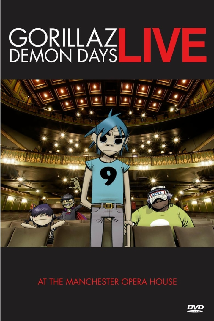 Gorillaz: Live in Manchester i gruppen Alla filmer hos Mohamad shop (39559)