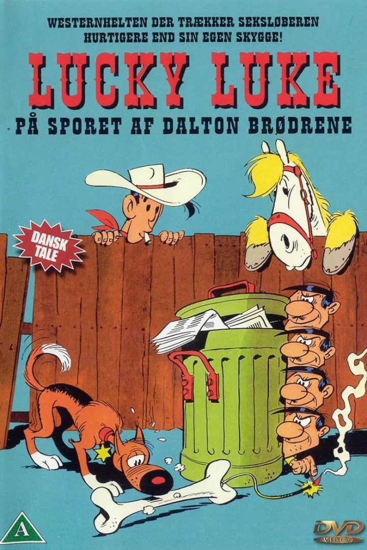 Lucky Luke 10 - På sporet Af Dalton Brødrene i gruppen Alla filmer hos Mohamad shop (468398)