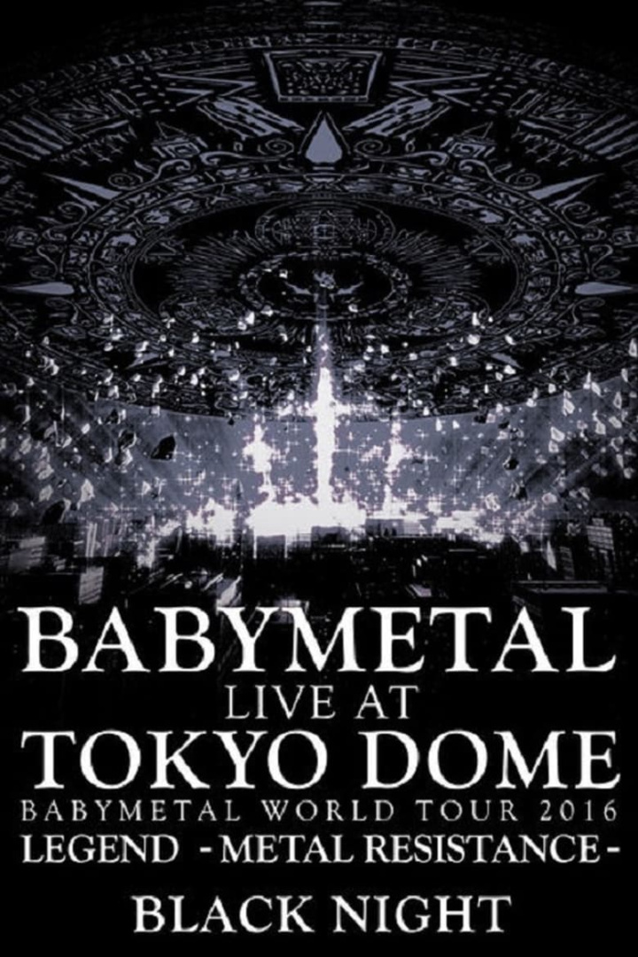 Babymetal - Live at Tokyo Dome: Black Night - World Tour 2016 i gruppen Alla filmer hos Mohamad shop (468775)