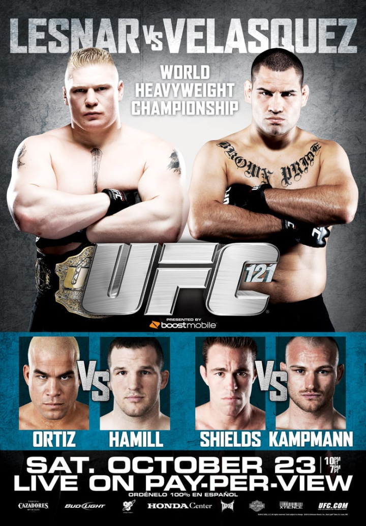UFC 121: Lesnar vs. Velasquez i gruppen Alla filmer hos Mohamad shop (46965)