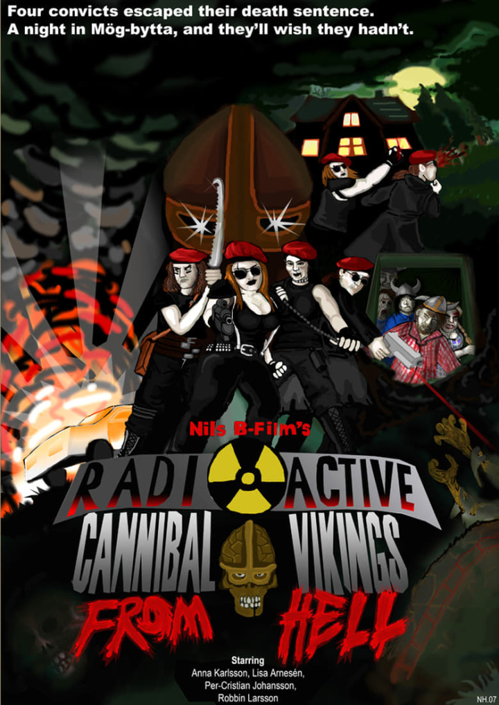 Radioactive Cannibal Vikings from Hell i gruppen Alla filmer hos Mohamad shop (470708)