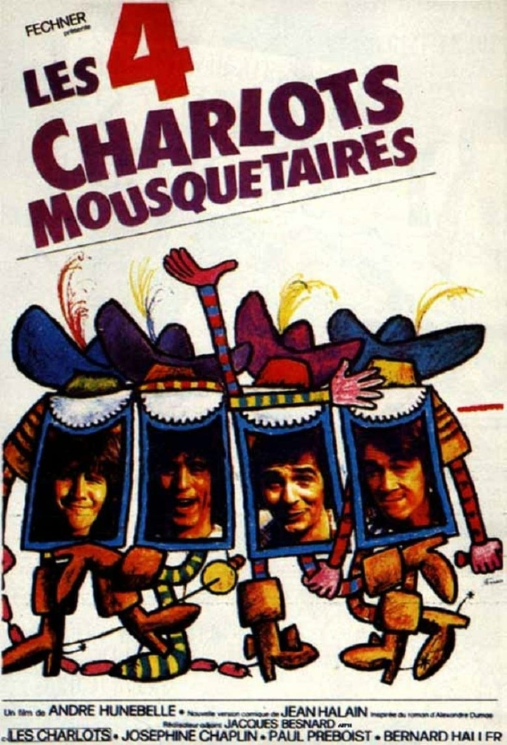 The Four Charlots Musketeers i gruppen Alla filmer hos Mohamad shop (47157)