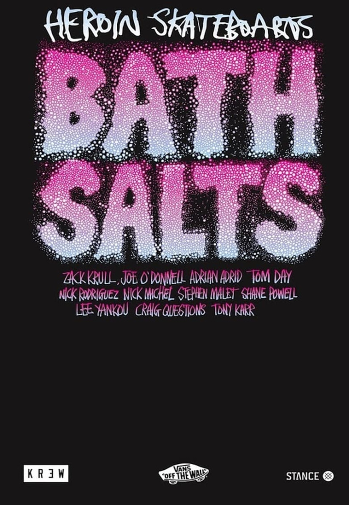 Heroin Skateboards: Bath Salts i gruppen Alla filmer hos Mohamad shop (471786)