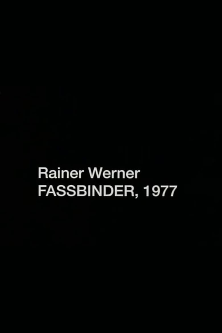 Rainer Werner Fassbinder, 1977 i gruppen Alla filmer hos Mohamad shop (47685)