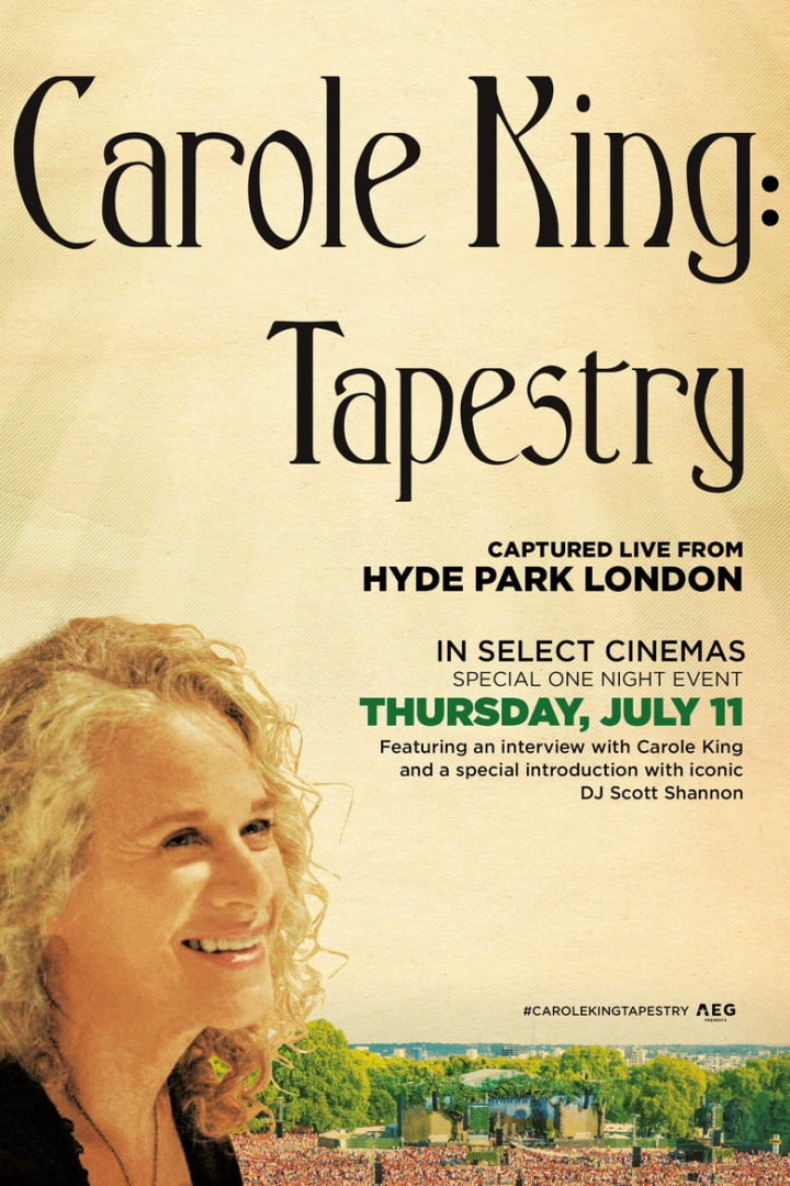 Carole King - Tapestry: Live in Hyde Park i gruppen Alla filmer hos Mohamad shop (477509)