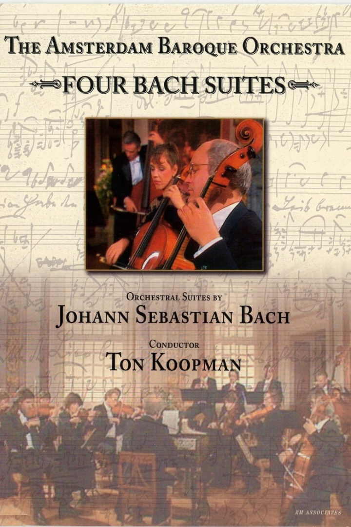 The Amsterdam Baroque Orchestra - Four Bach Suites - Ton Koopman i gruppen Alla filmer hos Mohamad shop (478238)