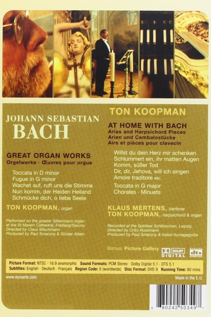 Ton Koopman plays Bach i gruppen Alla filmer hos Mohamad shop (478239)