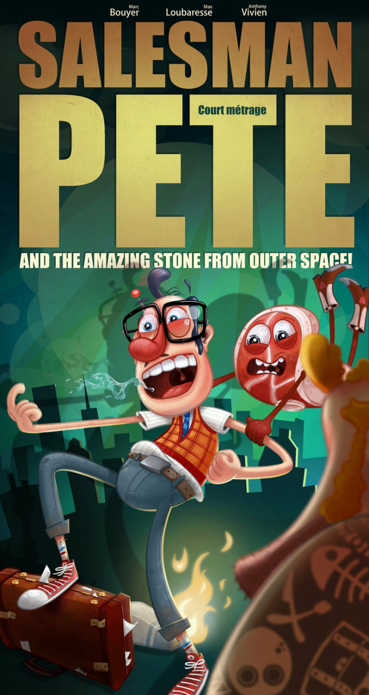 Salesman Pete and the Amazing Stone from Outer Space! i gruppen Alla filmer hos Mohamad shop (47864)