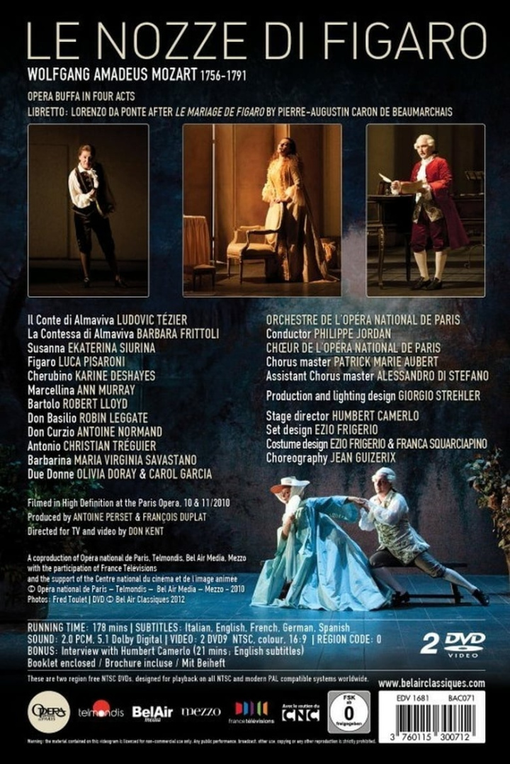 Le Nozze di Figaro i gruppen Alla filmer hos Mohamad shop (480543)