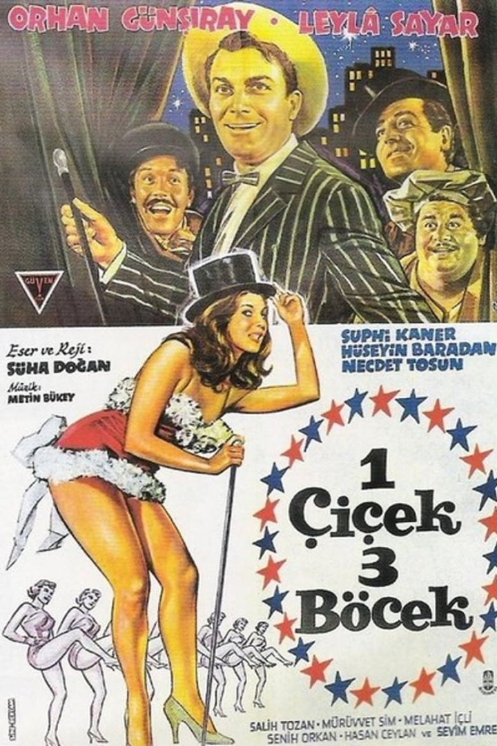 Bir Çiçek Üç Böcek i gruppen Alla filmer hos Mohamad shop (482406)