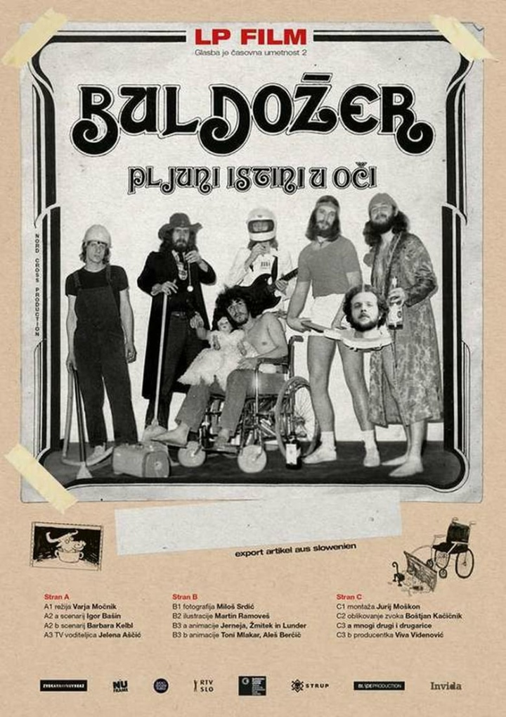 Music Is the Art of Time 2, LP film Buldozer – Spit Truth Into the Eyes i gruppen Alla filmer hos Mohamad shop (482728)