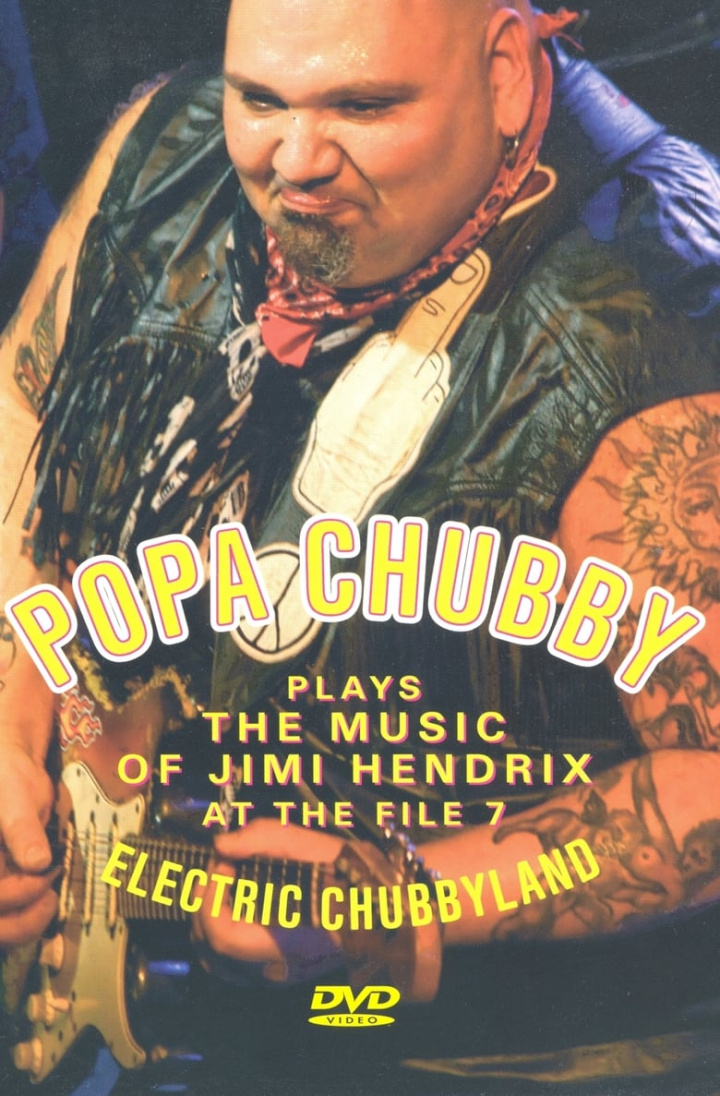 Popa Chubby: Electric Chubbyland i gruppen Alla filmer hos Mohamad shop (485139)