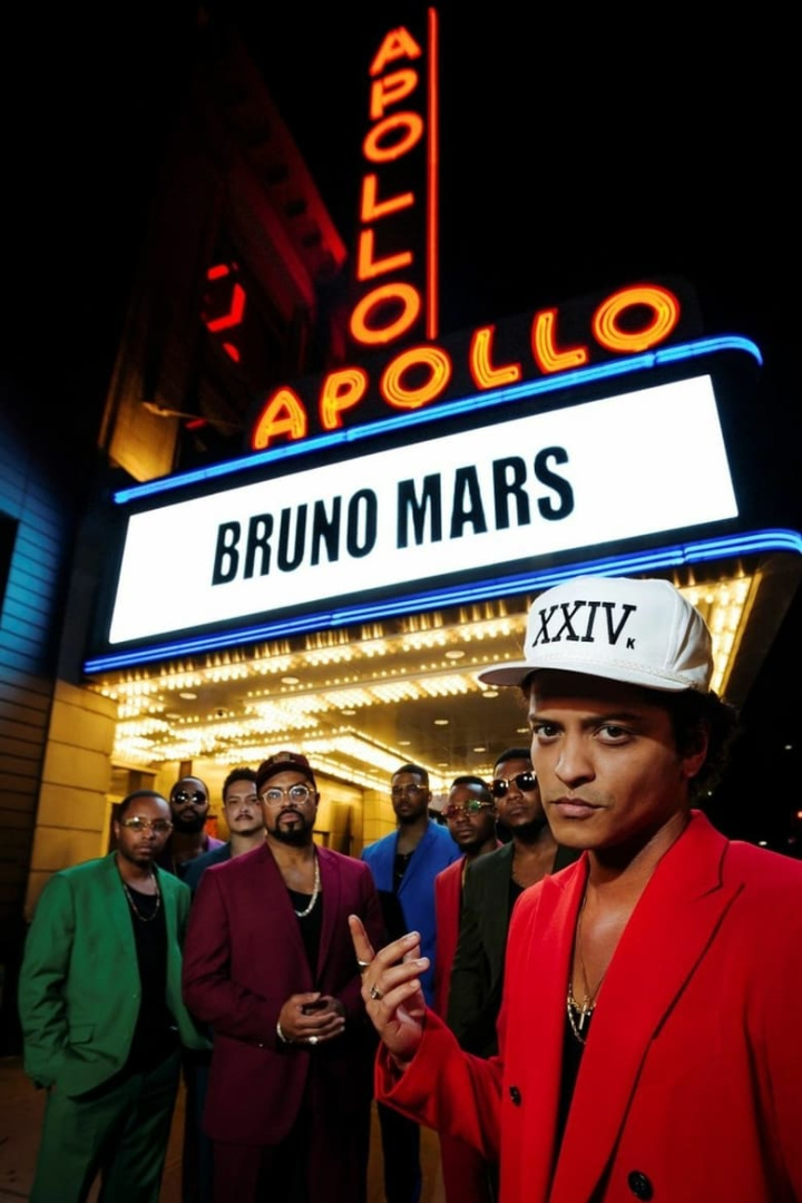Bruno Mars: 24K Magic Live at the Apollo i gruppen Alla filmer hos Mohamad shop (488383)