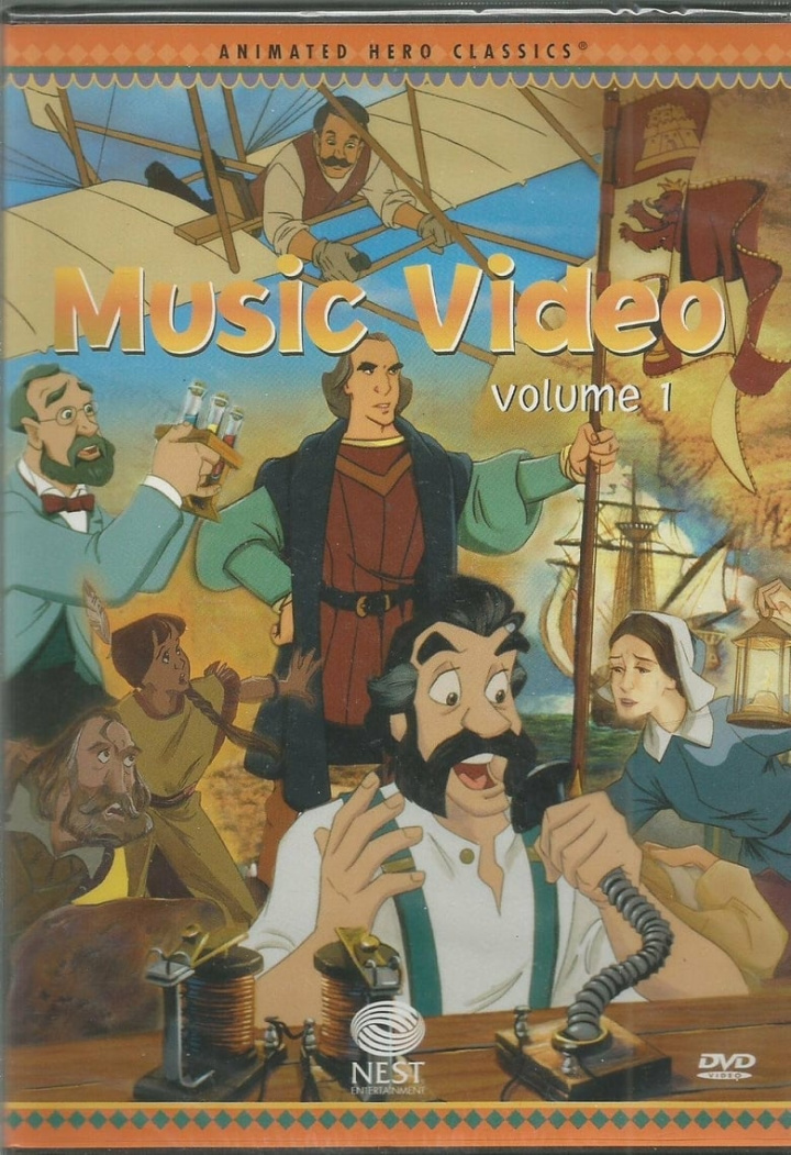 Animated Hero Classics Music Video - Volume 1 i gruppen Alla filmer hos Mohamad shop (490791)