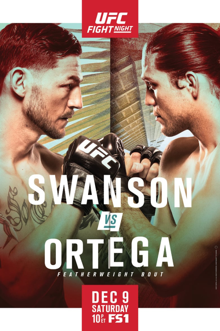 UFC Fight Night 123: Swanson vs. Ortega i gruppen Alla filmer hos Mohamad shop (491678)