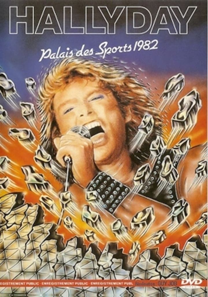 Johnny Hallyday - Palais des Sports 1982 i gruppen Alla filmer hos Mohamad shop (492000)