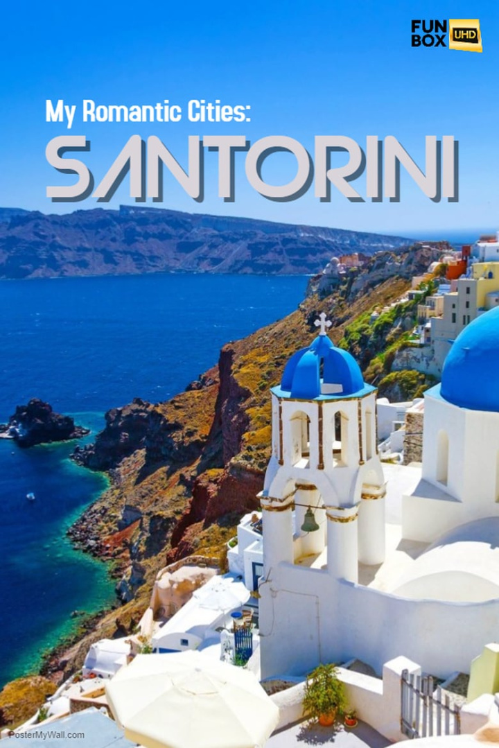 My Romantic Cities: Santorini i gruppen Alla filmer hos Mohamad shop (496654)