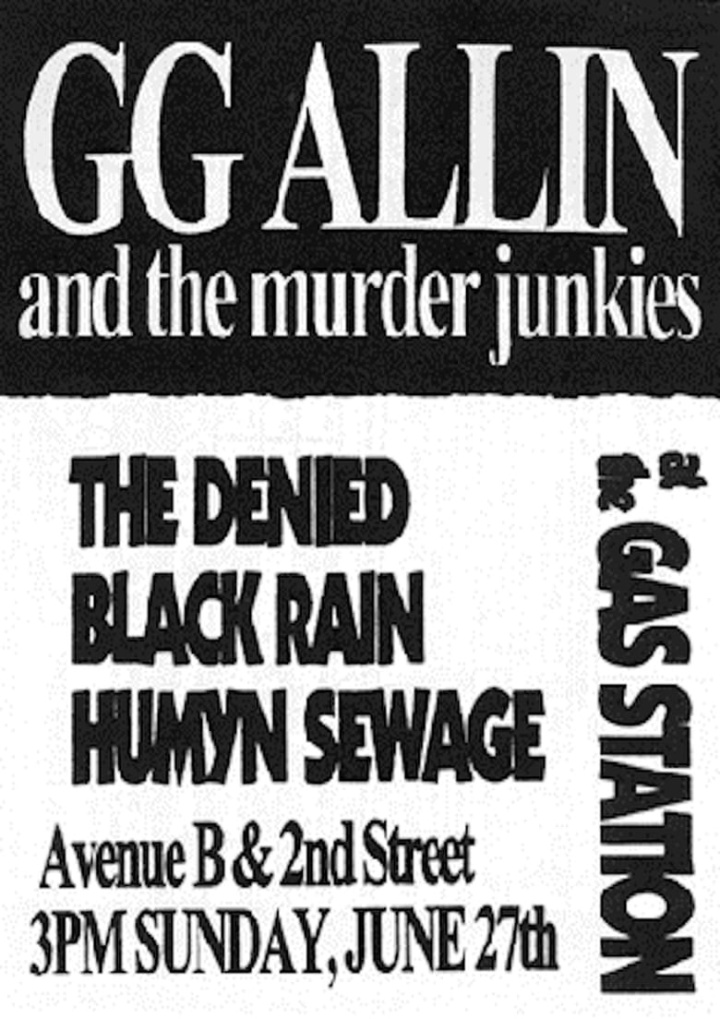 GG Allin: Live at the Gas Station i gruppen Alla filmer hos Mohamad shop (500746)