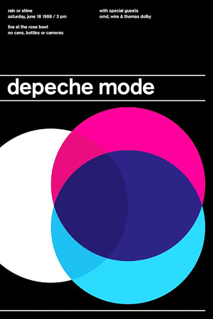 Depeche Mode: Live at the Pasadena Rose Bowl i gruppen Alla filmer hos Mohamad shop (502945)